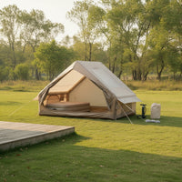 Spacious Inflatable Tent with Skylight Large Inflatable Cabin Tent Waterproof Shelter Long-Lasting for Campers