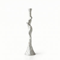 Taper Candle Holder Decorative Geometric Candlestick Holder Abstract Candle Stand for Tabletop