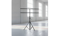 Telescoping Stage Light Stand Heavy-Duty Tripod Light Stand Floor-Standing Sturdy for Wedding DJs, Event Planners, Weddings, Live Shows