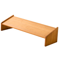 Under-Desk Footrest Stool, Bamboo, Modern Minimalist, Non-Folding