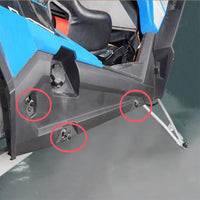 4 Pieces OEM Replacement Expansion Bolt Kit Steel Construction Bumper Anchor Bolt for UTV Owners, Outdoor-Road Enthusiasts