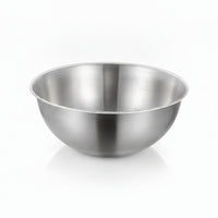 Mixing Bowl with Measurement Markings Rolled Rim Prep Bowls Metal