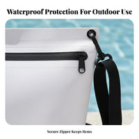 Portable PVC Waterproof Bag Multi-Use Waterproof Pool Bag Zipper Closure for Travelers, Beachgoers, Traveling, Water Sports, Vacation
