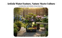 Large Rockery Waterfall Water Feature Look Rockery Waterfall Water Feature Handcrafted Water Feature