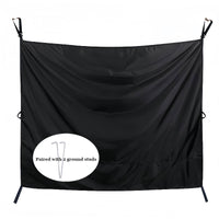 Car Sun Shade Curtain for Rear Window - Retractable Privacy Screen