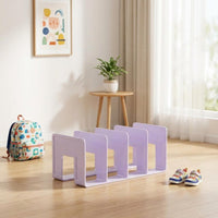 Children's Shoe Rack Space-Saving Baby Shoe Organizer Easy to Clean for Entryway