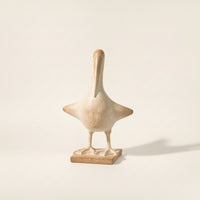 Waterbird Sculpture Textured Waterbird Sculpture Statue Decorative