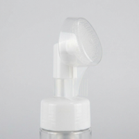 Foaming Soap Dispenser Refillable, Foaming Soap Dispenser Silicone Brush, Foaming Soap Dispenser for Skincare