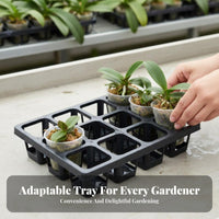 12compartment Pot Holder Reusable multi-compartment Pot Tray Organizing for Indoor, Gardeners