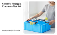 Manual Pineapple Peeling Machine Easy to Clean Manual Pineapple Skin Remover Machine Food Processing Equipment Rust-Resistant