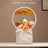 流沙画摆件轻奢客厅玄关电视柜酒柜装饰品感乔迁新居礼物