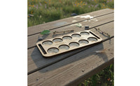 Portable Bug Scavenger Search Board Hands-On Learning Wooden Scavenger Search Board Child-Centered Inspired Educational Toy for Toddlers, Camping