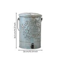 Outdoor Trash Can with Lid Hands-Unrestricted Trash Can with Lid Retro