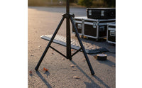 6 Pieces Sturdy Steel Tripod Speaker Stand Foldable Adjustable Speaker Stand High Weight Capacity Audio Gear for Stage, Karaoke