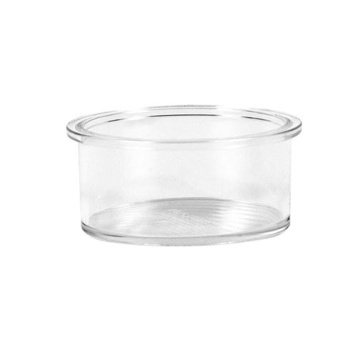 Coffee Training Bowl Espresso Practice Cup Transparent Observation Cup Visual Training Aid Educational Tool Thickened PP Construction Suitable for Cafe Student Practice
