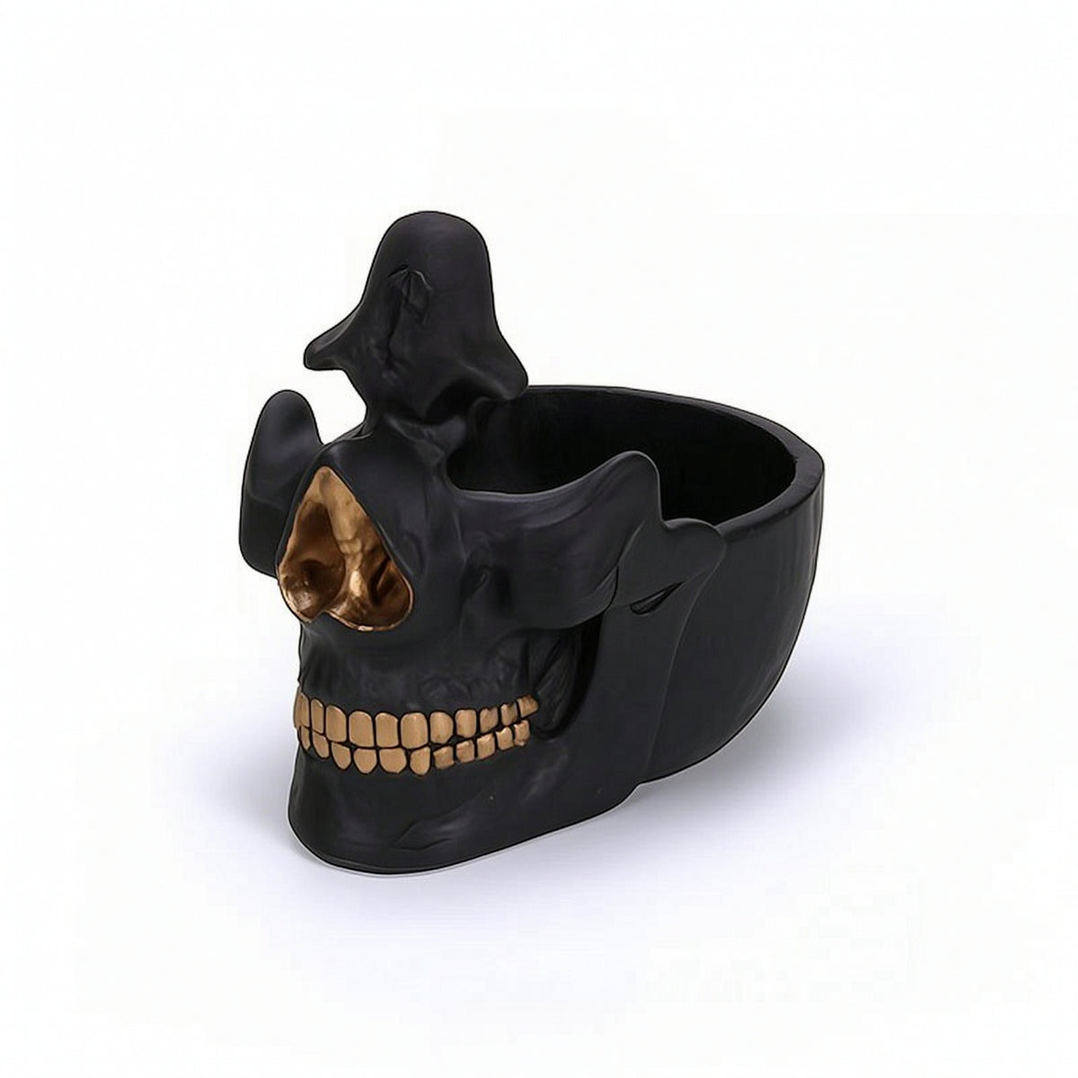 Skull Eyeglass Holder Creative Skull Glasses Stand Stylish for Desk, Nightstand