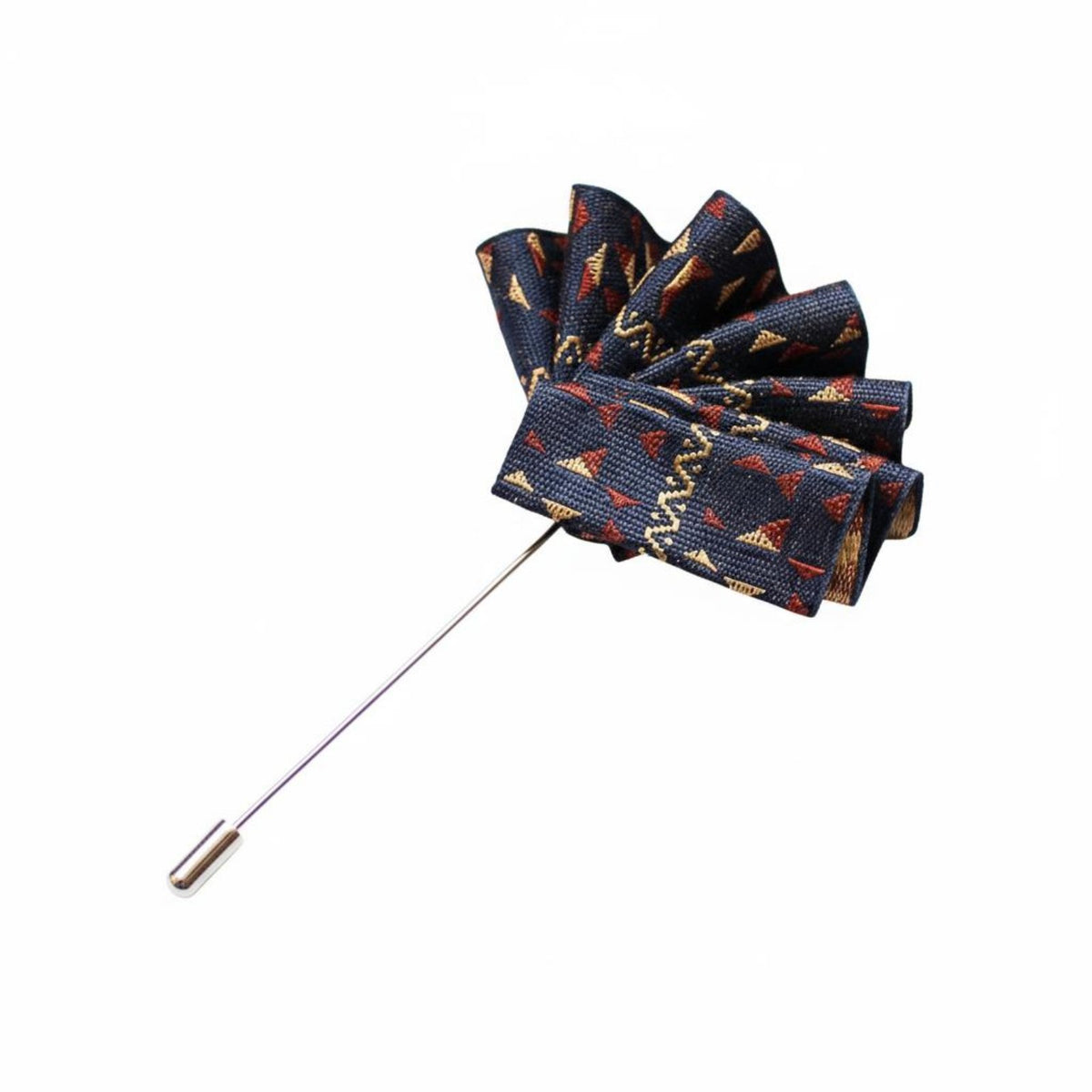 Men's Suit Boutonniere Easy to Match Flower Lapel Pin Versatile for Groomsmen