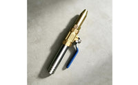 Metal Straight Spray Nozzle Assembly Hand-Operated Spray Nozzle with Lever Handle Long-Lasting High Pressure Wand Corrosion-Resistant for Workshops