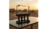 Motorcycle Oil Can Holder Sturdy Motorcycle Petrol Can Rack Anti-Slip Petrol Container Mounting Bracket for Transport