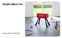 Adjustable Vaulting Horse Beginner welcoming Sports Equipment Stable Base for Gym