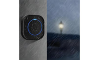 36 Chimes Wireless Entry Notification Long Range 300m Elderly Call Button 4 Volume Levels Notification System Compact Size for Hearing Impaired, Apartment