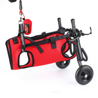 Dog Support Stable Support Dog Walking Assistance Cart Reflective Strip Hind Leg for Rehabilitation