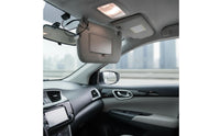 OE Standard Left Driver Side Sun Visor Compatible Interior Sun Shade Wired Car Accessory Fabric Covered for DIY Mechanics
