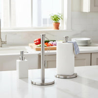 Stainless Steel Paper Towel Stand Easy to Clean for Restaurant