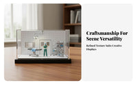 1:64 Scale Doctor Model Collectible Medical Miniature Scene Character Surgeon Miniature Figure High Intricacy Operating Room