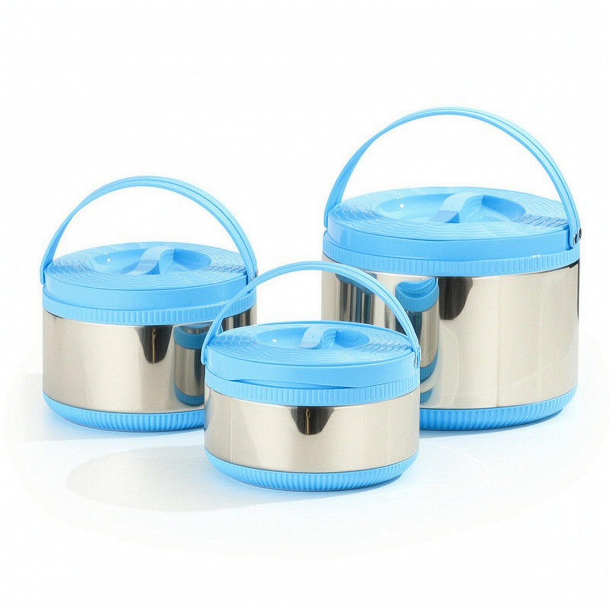 3 Pieces Vacuum Insulated Food Jar Long-Lasting Insulated Lunch Container