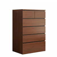 Multi-Drawer Storage Chest Large Capacity Bedroom Dresser Floor-Standing Modern Dresser for Living Room