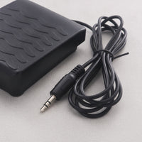 Compact Keyboard Sustain Pedal Non-Slip Universal Sustain Pedal Slimline Foot Switch Wired for Keyboardists, Pianists, Home Practice, Music Studio