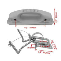Quick Releasing Snap Davit Seawater Resistant Quick Releasing Dinghy Davit Set Heavy Duty Marine Hardware for Swim Deck