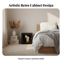 Foldable Cube Insert Large Capacity Household Storage Convenient-Pull Handle