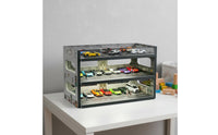 1:64 Parking Garage Multitier:64 Car Display Case Windowed Design for Shelf