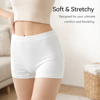 Womens Boxers Underwear with Seamless Anti-Chafing Design for Sports and Active Wear, Breathable Modal Boyshorts for