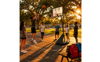 Adjustable Basketball Hoop Stand Clear Backboard Adjustable Basketball Hoop Stable Base