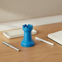 Chess Piece Pen Holder Creative Design Castle Chess Piece Vase Minimalist Design
