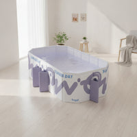 Rigid Wall Foldable Swimming Pool Framed Collapsible Swimming Pool Portable Stable for Garden