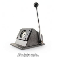 Disc Circle Cutter with Lever Hand-Operated Disc Cutter Manual Paper Punch Tool for Crafters, Hobbyists, Print Shops, Studios