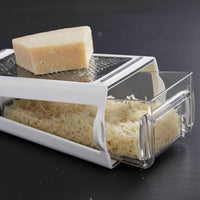Upright Grater with Container Multipurpose Double-Sided Box Grater