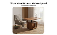 elevateTop Coffee Table Multi-Functional Living Room Furniture With casters Hidden Storage for Apartment Dwellers, Home Workers