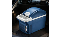 Two-wayUse Car Fridge Compact Mini Fridge Small Electric Cooler Space-Saving for Students, Office, Dorm Room