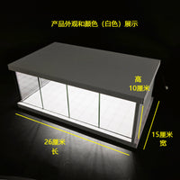 1/64车模收纳盒 小比例场景 车模拍照道具场景 合金车模停车场
