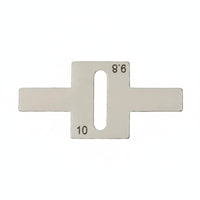 Stainless Steel Piano Key Depth Measuring Tool Easy to Use Piano Key Depth Meter Wear-Resistant for Music Workshop