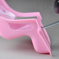 Children's Cycle Doll Seat Metal Bracket Doll Cycle Seat Leg Slots