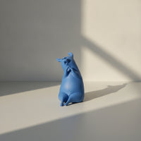 Animal Figurine Minimalist Sculpture Matte for Shelf