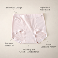 Women's Multipack Underwear with Silk Gusset and Breathable Modal Material, Seamless Design Knickers Packs, Briefs for