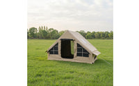 Easy Setup Inflatable Camping Tent with Awning Spacious Inflatable Tent Sturdy Portable for Backyard