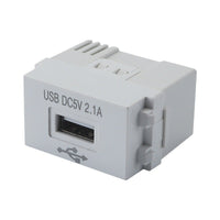 128型USB电源模块 220V插座 5V安卓2.1A手机充电模块